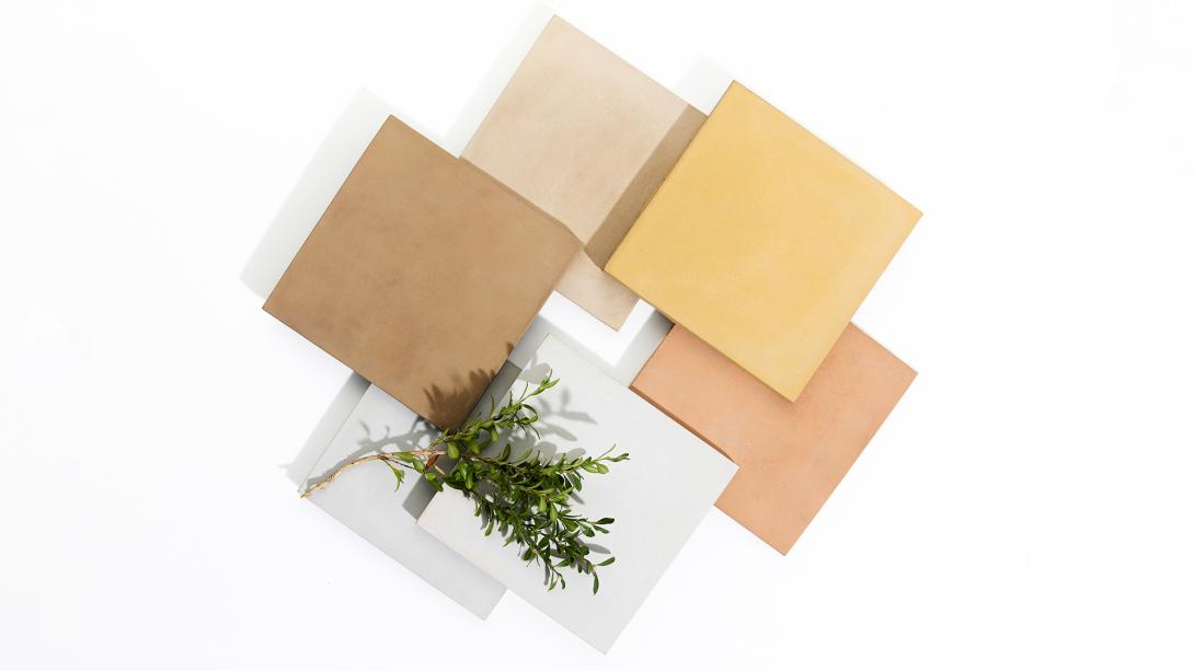 Coloured concrete range